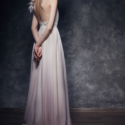  Lace Evening Gown 